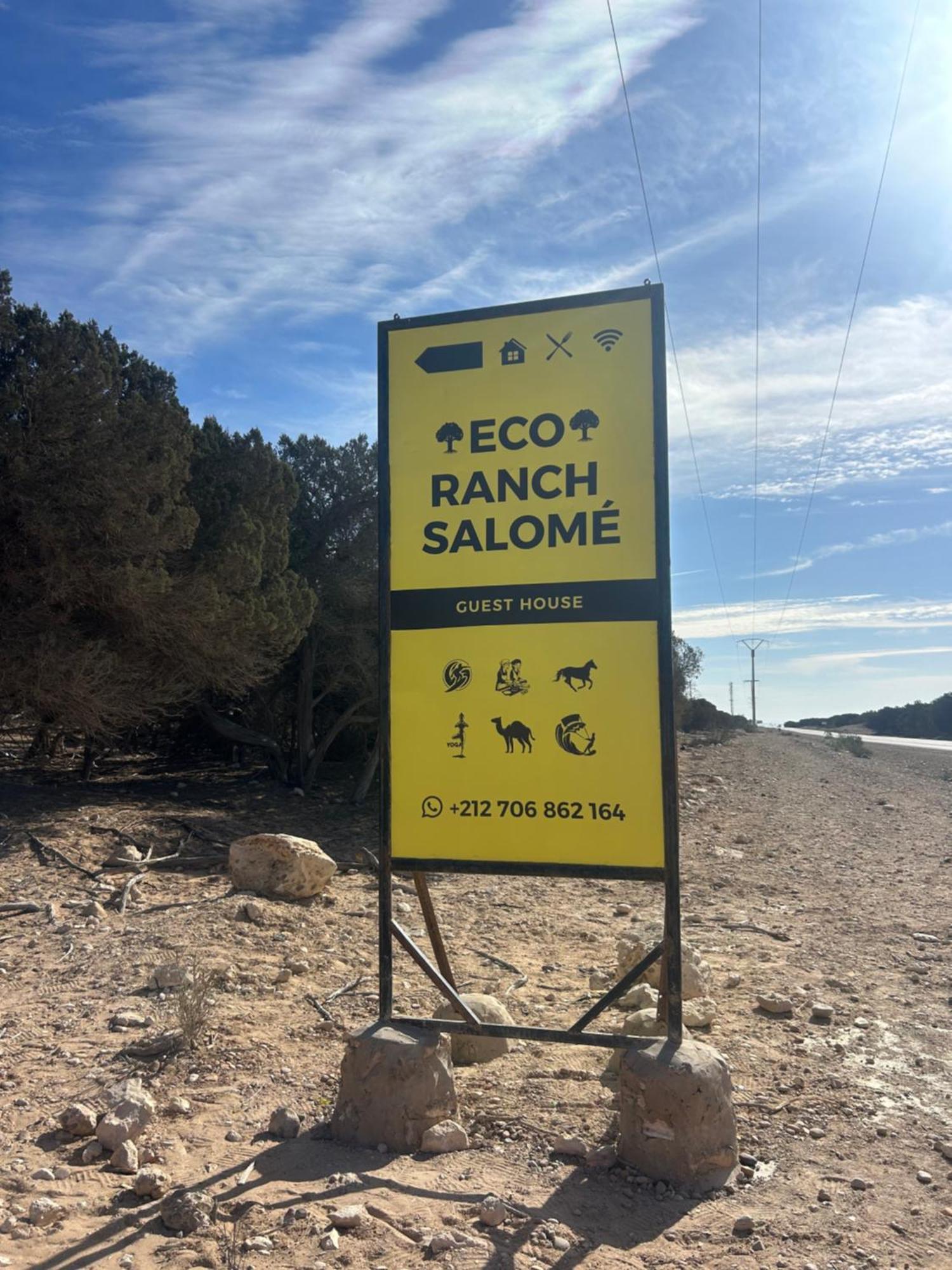 Eco-Ranch Salome Lägenhet Sidi Kaouki Exteriör bild